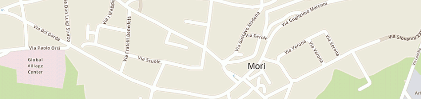 Mappa della impresa ristorante vecchia mori a MORI