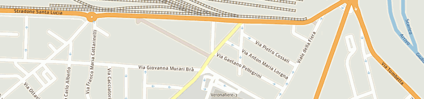 Mappa della impresa scf engineering- ingegneri associati a VERONA