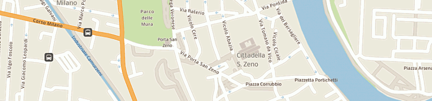 Mappa della impresa giois (snc) a VERONA