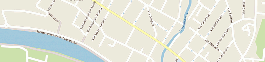 Mappa della impresa bergamasco maurizio a VERONA