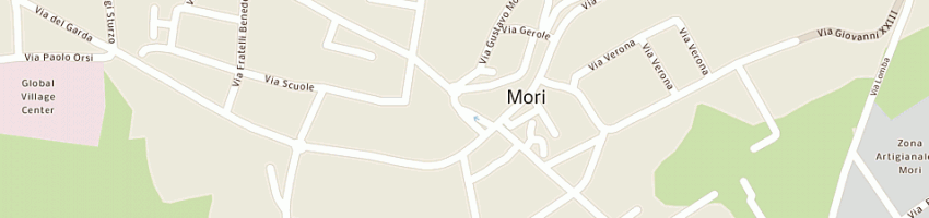 Mappa della impresa bar la torcia a MORI