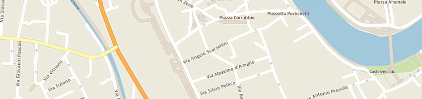 Mappa della impresa biemme trading srl a VERONA