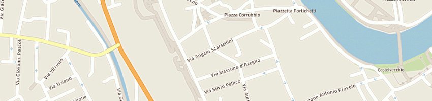 Mappa della impresa flli verdari di verdari federico snc a VERONA
