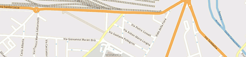 Mappa della impresa orthoplanet di rappa alessandro e c sas a VERONA