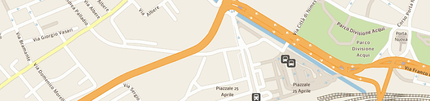 Mappa della impresa gigliani sergio a ROMA