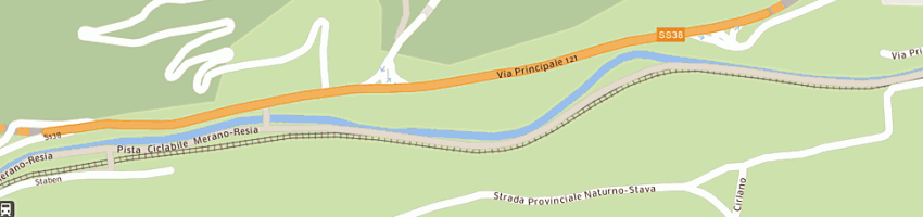 Mappa della impresa agenzia viaggi bergland snc a NATURNO
