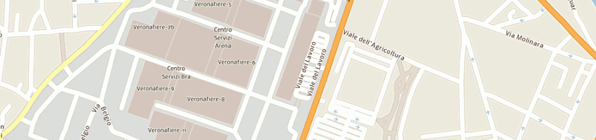 Mappa della impresa tecnopuli societa cooperativa a VERONA
