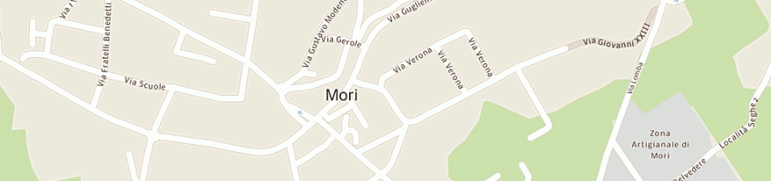 Mappa della impresa istituto comprensivo di scuola elementare e media mori a MORI