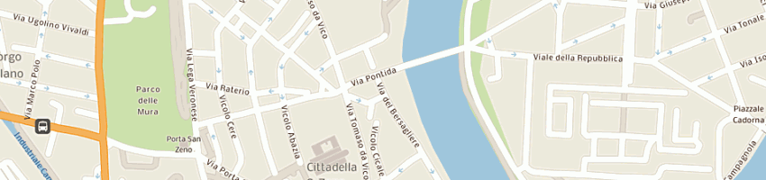 Mappa della impresa renzo zengiaro (sas) a VERONA