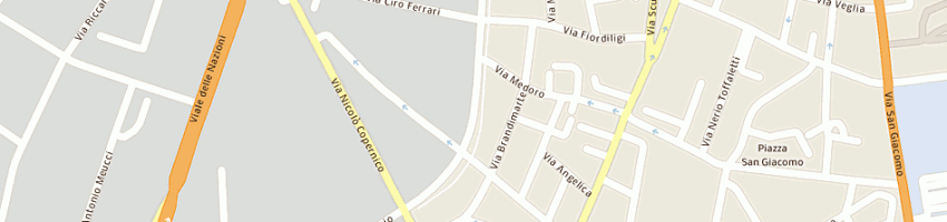 Mappa della impresa red star srl a VERONA
