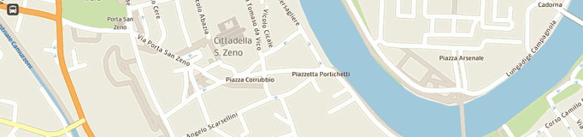 Mappa della impresa sicurezza on line sas di panato edda e c a VERONA