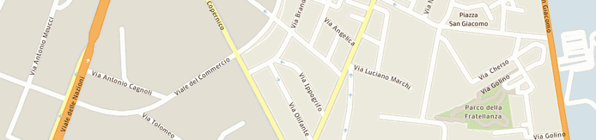 Mappa della impresa frigo giuseppe a VERONA