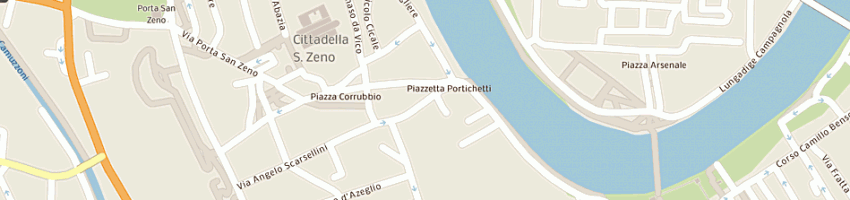 Mappa della impresa b e b snc di battistoni pietro e zanardelli m a VERONA