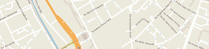 Mappa della impresa forze armate uffici giudiziari militari procura militare a VERONA
