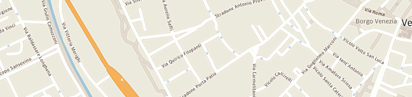 Mappa della impresa euro dati consulting srl a VERONA