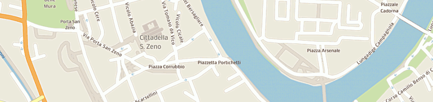 Mappa della impresa data check (srl) a VERONA