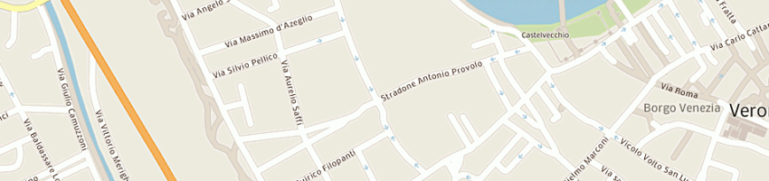Mappa della impresa helios sas di padovani alessia e c a VERONA