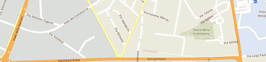 Mappa della impresa eco servizi srl a VERONA