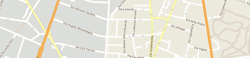 Mappa della impresa bar su nuraghe a ROMA