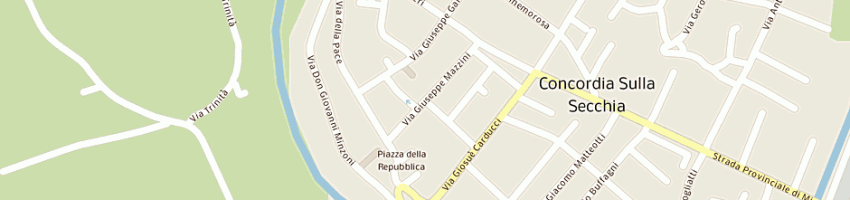 Mappa della impresa agenzia roversi di roversi giorgio e c snc a CONCORDIA SULLA SECCHIA