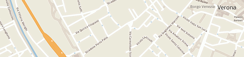 Mappa della impresa tribunale militare procura militare verona a VERONA