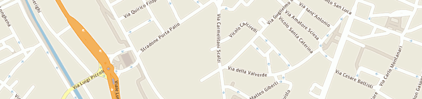 Mappa della impresa la rocca (srl) a VERONA