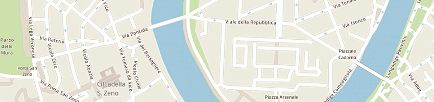 Mappa della impresa istituto antonio provolo per sordomuti a VERONA