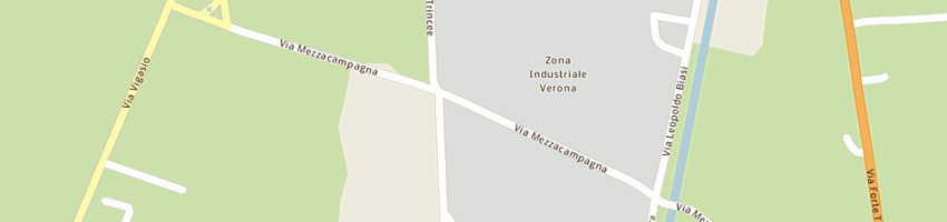 Mappa della impresa tabarrini ribaltabili (snc) a VERONA