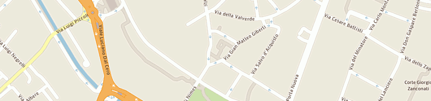 Mappa della impresa banca del garda garda bank spa a VERONA