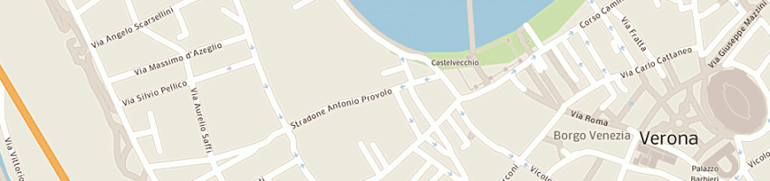 Mappa della impresa maffini ernestino snc a VERONA
