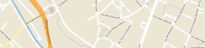 Mappa della impresa fiocco luigi a VERONA