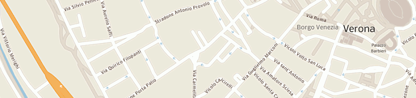 Mappa della impresa euronia srl a VERONA