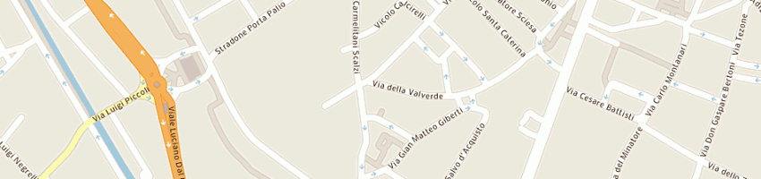 Mappa della impresa impresa cacciatori (srl) a VERONA