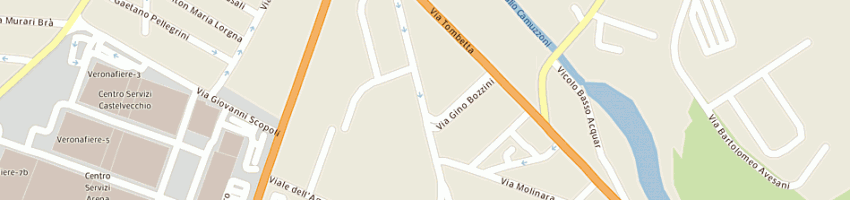 Mappa della impresa medialtrade sas di da col e c a VERONA
