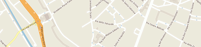 Mappa della impresa b e c assicurazioni (sas) a VERONA