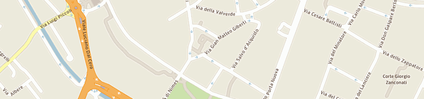 Mappa della impresa banca fideuram spa a VERONA