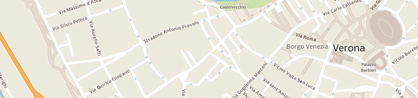 Mappa della impresa mk srl a VERONA