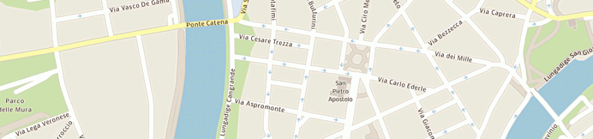 Mappa della impresa techsyit di fazzini giovanni a VERONA