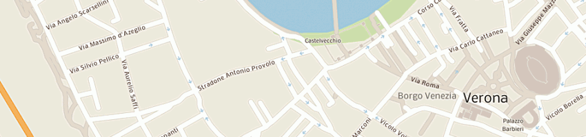 Mappa della impresa begal diego a VERONA