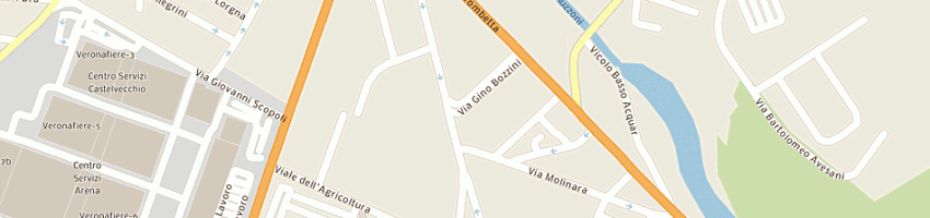 Mappa della impresa pubblidea a VERONA