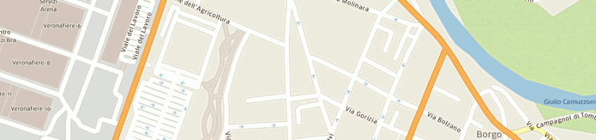 Mappa della impresa scuole pubbliche scuole materne comunali a VERONA