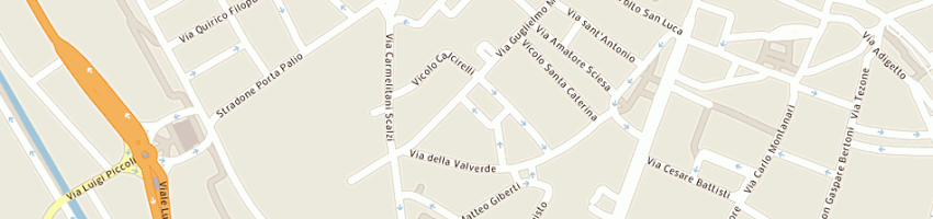 Mappa della impresa ristorante tre risotti a VERONA