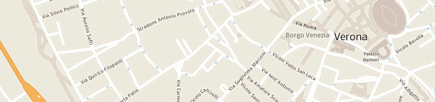 Mappa della impresa leotron (sas) a VERONA