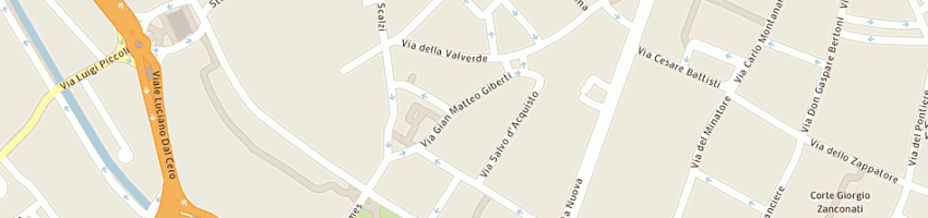 Mappa della impresa mizar mediaservice srl a VERONA