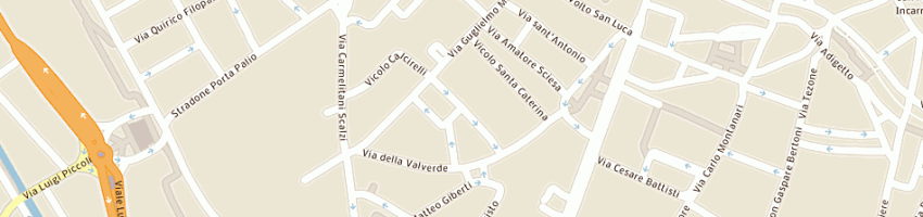 Mappa della impresa coni servizi spa a VERONA