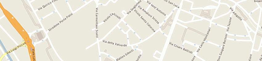 Mappa della impresa adi sas a VERONA
