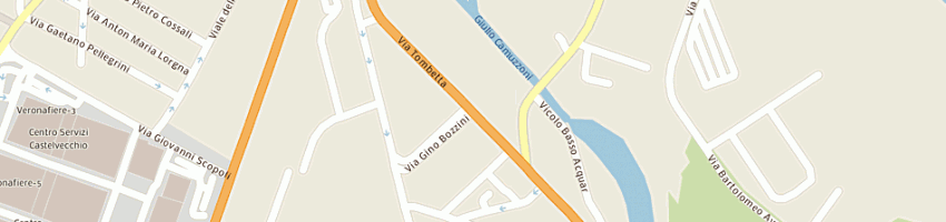Mappa della impresa zanini marco a VERONA