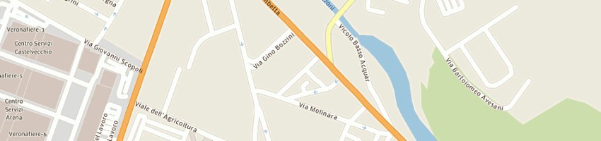 Mappa della impresa poste italiane a ROMA