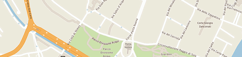 Mappa della impresa seges srl a VERONA