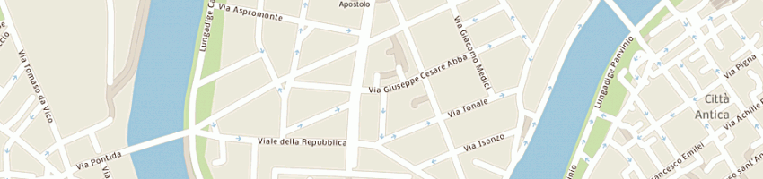 Mappa della impresa e t di emilio tedeschi a VERONA